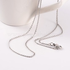 Tarnish Resistant 304 Stainless Steel Cable Chain Necklaces&nbsp;NJEW-JN01526-03
