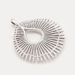 Tibetan Style Alloy Big Pendants&nbsp;X-TIBEP-S312-08AS-RS