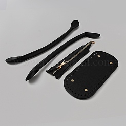 PU Leather Knitting Crochet Bags Nail Bottom Shaper Pad&nbsp;DIY-WH0504-77