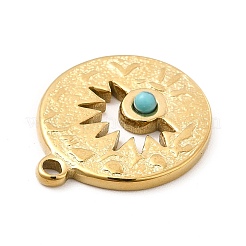 Synthetic Turquoise Pendants&nbsp;STAS-E177-11G
