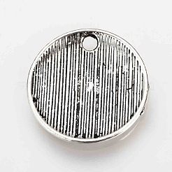 Tibetan Style Alloy Pendants&nbsp;TIBEP-Q078-23AS-NR