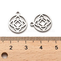 Non-Tarnish 316 Surgical Stainless Steel Charms&nbsp;STAS-H190-03P-02