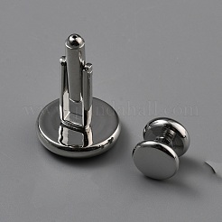 8Pcs Brass Enamel Cufflinks for Men&nbsp;FIND-WH20007-37