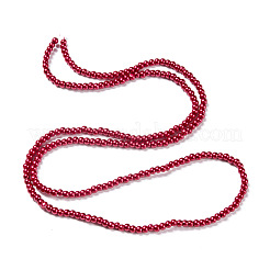 Baking Paint Glass Pearl Bead Strands&nbsp;HY-Q003-3mm-M