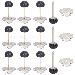 100Pcs Iron Curtain Tie Buckle&nbsp;AJEW-CY0002-48B