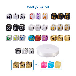 DIY Children's Day Gift Stretch Bracelets Kits&nbsp;DIY-CW0001-02