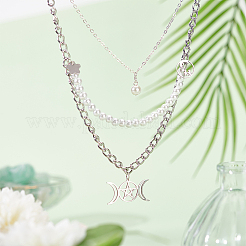 18Pcs 3 Colors 201 Stainless Steel Pendants Ion Plating(IP)&nbsp;STAS-UN0046-63