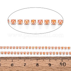 Iron & ABS Plastic Imitation Pearl Tennis Chains&nbsp;CH-Q006-01A-08
