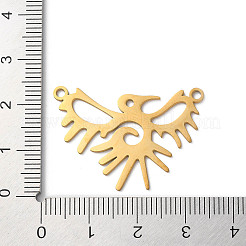201 Stainless Steel Pendants&nbsp;STAS-D041-05G