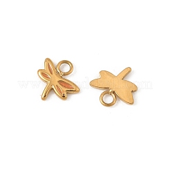 304 Stainless Steel Enamel Charms&nbsp;STAS-P396-15G-M