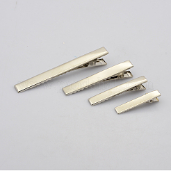 Mixed Iron Flat Alligator Hair Clip Findings&nbsp;IFIN-X0030