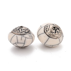 Handmade Tibetan Style Brass Beads&nbsp;TIBEB-K032-06B
