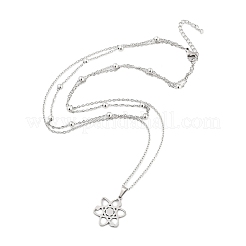Stainless Steel Pendants Necklaces&nbsp;NJEW-U003-01G-P