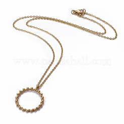 (Jewelry Parties Factory Sale)304 Stainless Steel Pendant Necklaces&nbsp;NJEW-E141-32