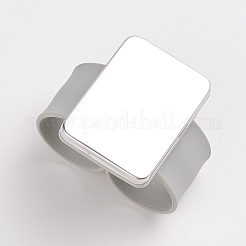 Magnetic Silicone Wrist Strap Bracelet&nbsp;BJEW-WH0009-09A