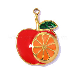 304 Stainless Steel Enamel Pendants&nbsp;STAS-OY017-29G