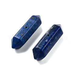 Natural Lapis Lazuli Double Terminal Pointed Beads&nbsp;G-A231-01G