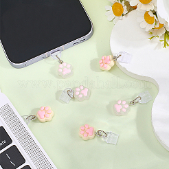 6Pcs 2 Colors Silicone Mobile Anti-Dust Plugs&nbsp;FIND-CN0002-05