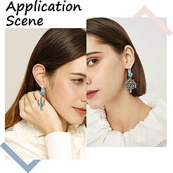 30Pcs Resin Clip-on Earring Findings&nbsp;FIND-SC0008-79