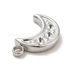 Non-Tarnish 304 Stainless Steel Pendants Rhinestone Setting&nbsp;LS-STAS-A066-15P