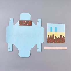 Cardboard Paper Box&nbsp;CON-WH0035-01B