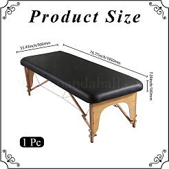 PU Leather Stretchy Beauty Salon Bed Cover&nbsp;AJEW-WH20128-087B