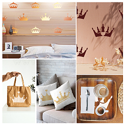 4Pcs 4 Styles PET Hollow Out Drawing Painting Stencils&nbsp;DIY-WH0669-062
