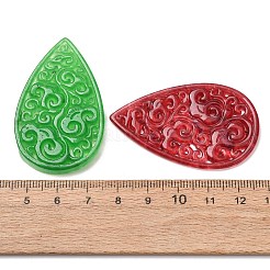 Dyed Natural Quartz Carved Big Pendants&nbsp;GG-CBA0022-10