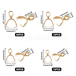304 Stainless Steel Ice Pick Pinch Bails&nbsp;STAS-PH0019-67G