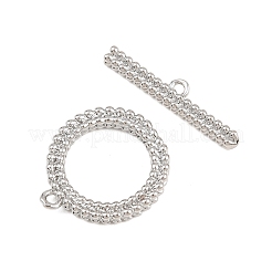 Brass Toggle Clasps&nbsp;KK-G548-30P