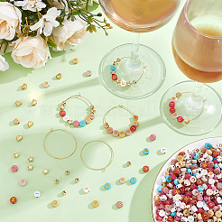 DIY Wine Glass Charms Kits&nbsp;DIY-PH0031-44