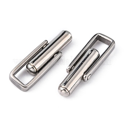 304 Stainless Steel Cuffinks&nbsp;STAS-H052-16