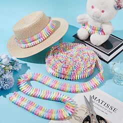 Rainbow Color Polyester Ribbon&nbsp;OCOR-WH0085-78