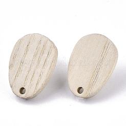 Cedarwood Stud Earring Findings&nbsp;X-MAK-N033-003