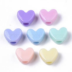 Opaque Acrylic European Beads&nbsp;SACR-N009-11