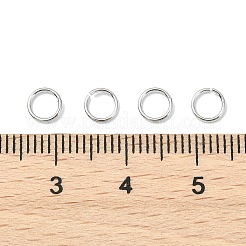 SHEGRACE 30G Brass Open Jump Rings&nbsp;XGRPCN167-239P