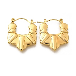 304 Stainless Steel Hoop Earrings for Women&nbsp;EJEW-L296-076G