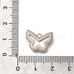 Brass Micro Pave Cubic Zirconia Pendants&nbsp;KK-Q035-05P