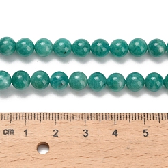 Natural Soviet Amazonite  Beads Strands&nbsp;G-C259-B08-6mm