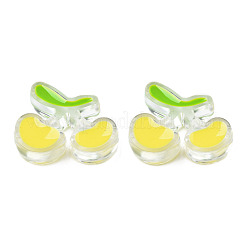 Transparent Acrylic Enamel Beads&nbsp;TACR-N012-006G