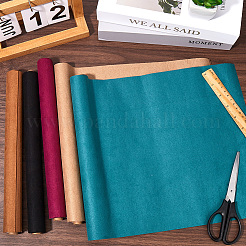 5 Sheets 5 Colors Faux Suede Book Covers&nbsp;DIY-CP0011-16B