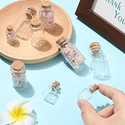 30Pcs 3 Styles Mini Cute Small Glass Jar Glass Bottles&nbsp;AJEW-YW0001-45