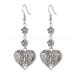 Tibetan Style Alloy Dangle Earrings for Women&nbsp;EJEW-JE05697