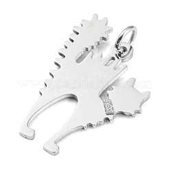 Non-Tarnish 304 Stainless Steel Pendants&nbsp;STAS-E205-05P