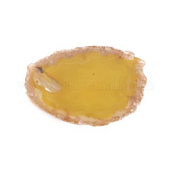 Natural Agate Slices Big Links connectors&nbsp;G-E022-M01