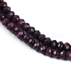 Natural Ruby Beads Strands&nbsp;G-P553-F01-03