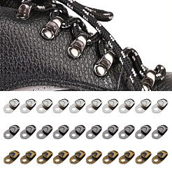 30 Sets 3 Colors Alloy Boot Lace Hooks&nbsp;FIND-DC0005-85