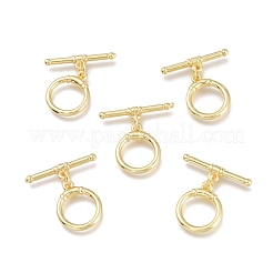 Brass Toggle Clasps&nbsp;KK-Q764-07G