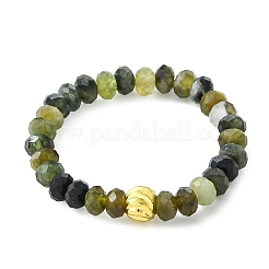 Natural Mixed Gemstone Beads Finger Rings&nbsp;RJEW-JR01074