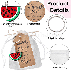 20Pcs PVC Pendant Keychains&nbsp;KEYC-BM0001-14